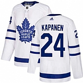 Maple Leafs 24 Kasperi Kapanen White Adidas Jersey,baseball caps,new era cap wholesale,wholesale hats